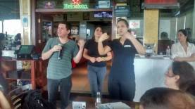 Intérprete Paloma. Créditos: arquivo pessoal.